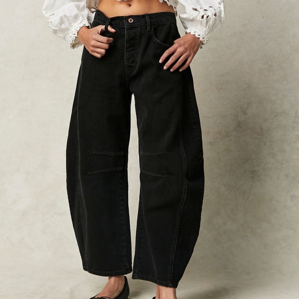 Free People We The Free Barrel Jeans